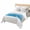 Blue, variant on Bed Runner for Twin Size, Purple Coastal Beach Decorative Scarf Throws for Foot of Bed, Summer Nautical Ocean Beige Seaside Luxury Bedding Protector Slipcover Bedrunners for Hotel/Home, 71 x 20 Inch