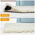 thumbnail image 5 of 4X Carpet Cloud Rug Floor Mat Non Slip Reversible Rug Stopper Anti Slip Flat Reusable and Washable Carpet Tape for Hardwood Floor Mat Black Carpet Area Tile Corner Carpet, 5 of 8