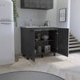 thumbnail image 4 of Miekor Furniture Napoles 2 Utility Sink with Cabinet, Stainless Steel Countertop, Interior Shelf 0309, 4 of 7