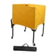 thumbnail image 2 of Carro de voleibol plegable con ruedas para gimnasio de fútbol Amarillo, 2 of 8