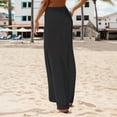 thumbnail image 3 of Women's Summer Beach Cover Up Skirt Crochet Knit Maxi Long Skirt for Swimwear Boho Style, 3 of 4