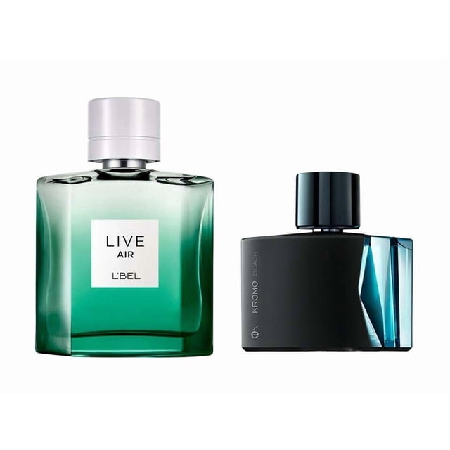 Set Kromo Black Esika 90 ml + Live Air L'bel 100 ml