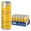 Red Bull Yellow Edition Tropical Energy Drink. 12 fl. oz., Pack of 24 Cans