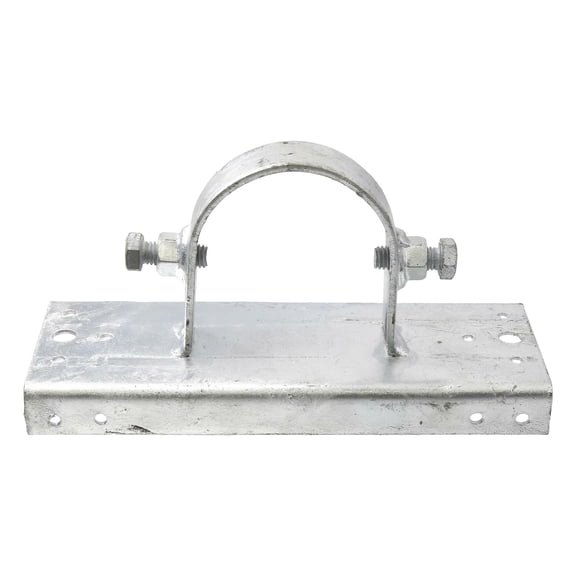 Chain Link Fence 3" [2 7/8" OD] x 8" Wood to Steel Post Adapters (Set of 4)