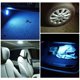 thumbnail image 2 of Luces de Techo de Techo de Automóvil, Iluminación Magnética Interior de Automóvil, Luces de Carga de Maletero Recargables USB para Automóvil / RV / Ga Azul blanco Macarena luz de lectura del coche, 2 of 8