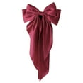 thumbnail image 1 of Pasador grande con lazo para el pelo, lazos para el pelo de niña, pasadores con lazo para mujer, pasadores para mujer, accesorios para el pelo de niña, pasadores con lazo rojo y negro, pasador, 1 of 4
