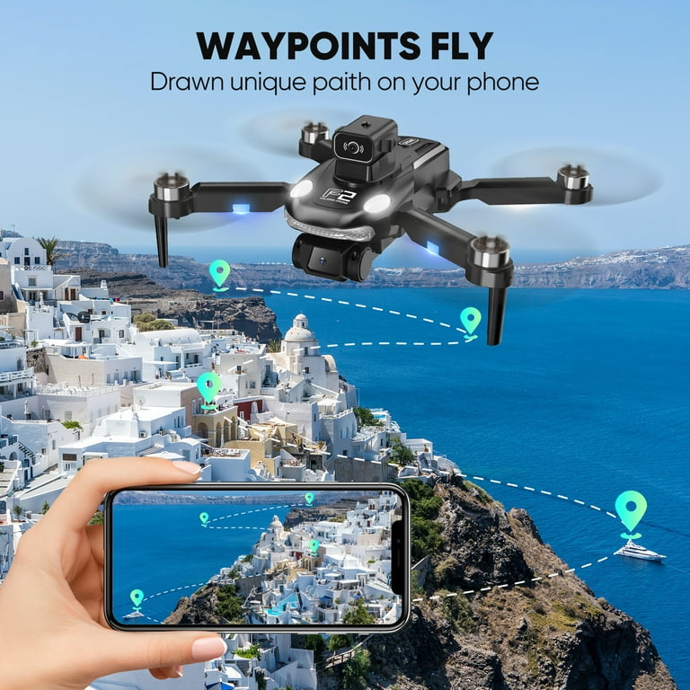 Drone csj s167 com 2024 cámara 4k black
