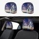 thumbnail image 1 of Suzume Funda Protectora Universal para Reposacabezas de Coche, Funda Elástica para Reposacabezas de Asiento de Auto, Funda de Tela Antipolvo, Accesorios de Interior 2 Piezas, 1 of 6