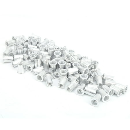 

Pull Riveting Nuts Riveting Nuts Flat Head Riveting Nuts Hardware Accessories Hand Tools 100Pcs Pull Riveting Nuts Aluminum Flat Head Vertical Hardware Accessories WJ-30045M8