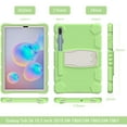 thumbnail image 2 of XYX Case for Samsung Galaxy Tab S6 10.5 inch (SM-T860/SM-T865), Dual Layer Slim Heavy Shockproof Rugged Protective Cover Case with Kickstand (Matcha Green), 2 of 7