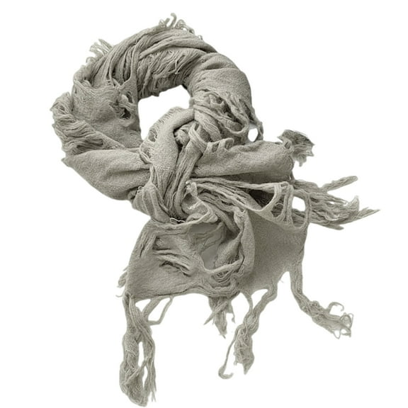 Yokua Wool Neck Scarf Distressed Scarf Neck Wrap for Stylish Warmth Adult Neckcover