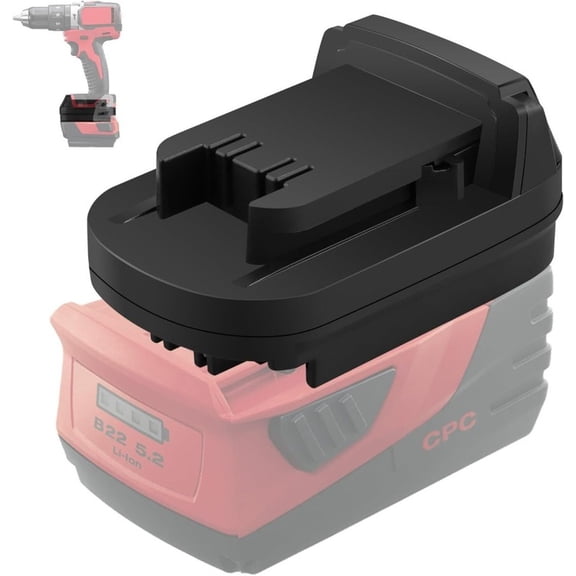 Adapter for Hilti 22V B22 Li-ion to Battery Convert to for Mil*wau*kee 18V Li-ion Battery Power Cordless Drill Driver Power Tools