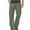 Green, variant on pstuiky Mens Cargo Pants, Solid Color Straight Type Workwear Drawstring Baggy Multiple Pockets Pants For Men Special Price Army Green L