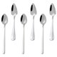 thumbnail image 2 of EeaseMX Cucharas raspadoras de frutas para bebé, cucharas raspadoras de barro para frutas, cucharas de entrenamiento para bebé, 6 uds., 2 of 7