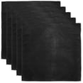 thumbnail image 1 of unbranded 5Ud Servilletas De Satén Negras Para Cena Tela Reutilizables Resistentes Para Fiesta, 1 of 6