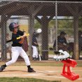 thumbnail image 4 of UPOUART Red Automatic Baseball Toy for Kids Plastic Durable Training Device Promotes Batting Skills 80.3 cm, 4 of 8