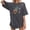 Dark Gray, variant on Graphic Tennis Tees for Women T-Shirts Sea Turtle Shirt For Women Life Graphic Tee for Everyday Casual Comfort on Spring Autumn Seasons Beige XXL