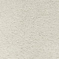 thumbnail image 6 of Nourison Diamond Trellis Shag Modern Solid Ivory Area Rug, 6 of 6