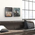 thumbnail image 3 of Modern Metal Wire Wall Mounted Vinyl Records Storage Racks Hanging LP Record Holders Floating Album Cover Display Shelves Set of (Brass), 3 of 7