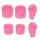 thumbnail image 3 of 61703397ac04e338767e19b3 en blanco Rosa 6 piezas, 3 of 6