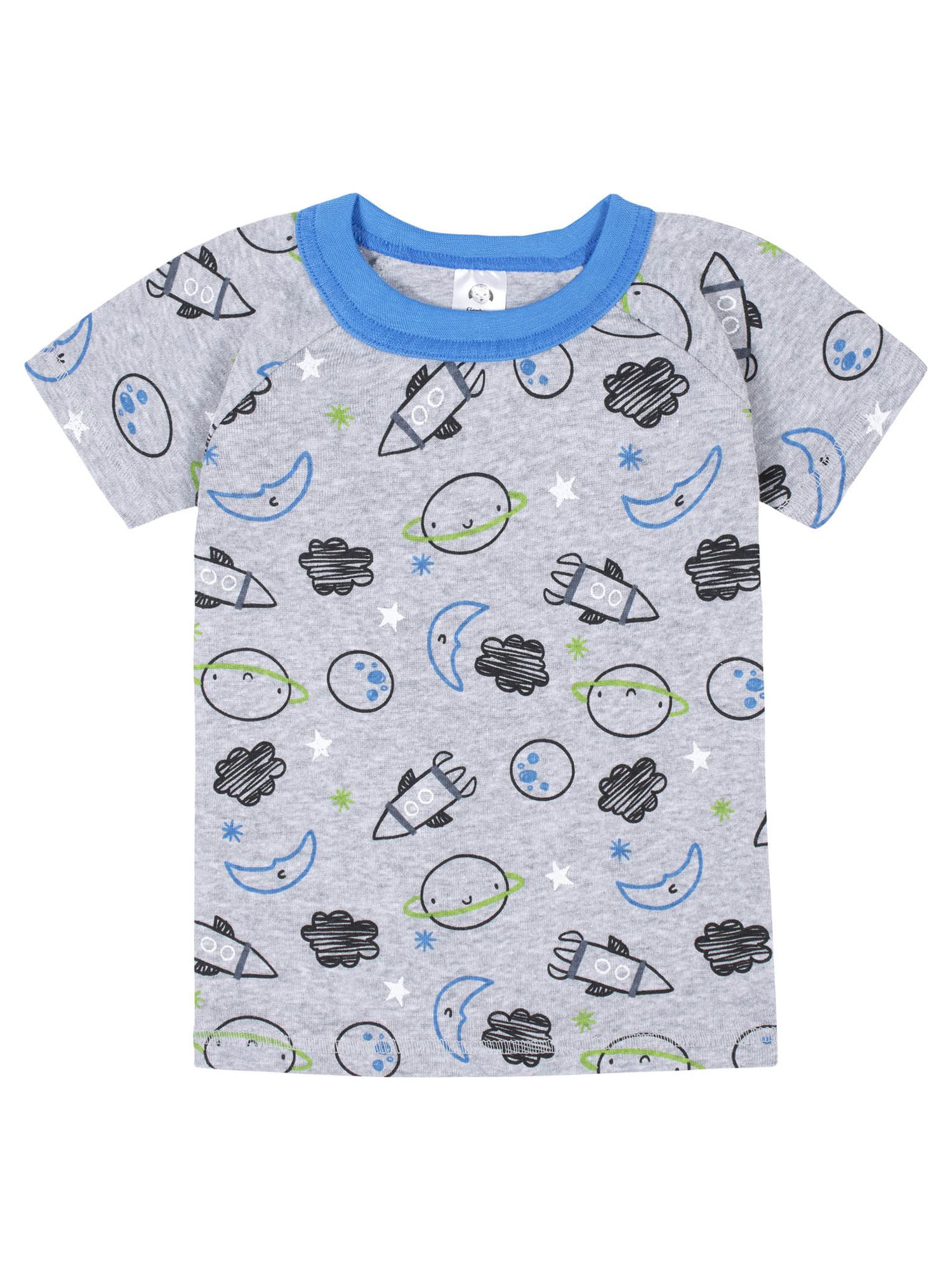 Gerber Toddler Snug Fit Cotton Pajama Set, 4-Piece photo 7