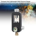 thumbnail image 3 of Adaptador de Repuesto para Tanque de Buceo, Equipo de Buceo de Aluminio Con Manómetro para Cilindro de 0,5 L y 1 L, Fácil Transferencia de Gas de Tanques Más Grandes A MÁS, 3 of 7