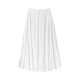 thumbnail image 3 of DuoJiaJ Women's Solid Color Skirt Base Skirt No Penetration Skirt (70CM) Skirts For Women White One Size, 3 of 3