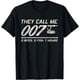 thumbnail image 1 of Fisherman Joke Dad - They Call Me 007 - Camiseta divertida de humor de pesca, 1 of 2