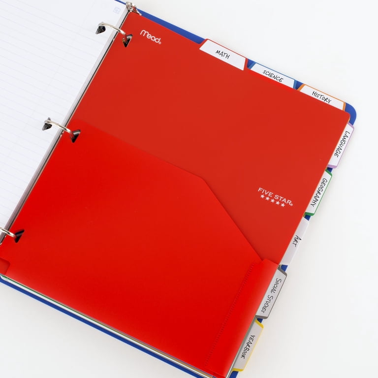 Five Star 8-Tab Binder Dividers - Walmart.com