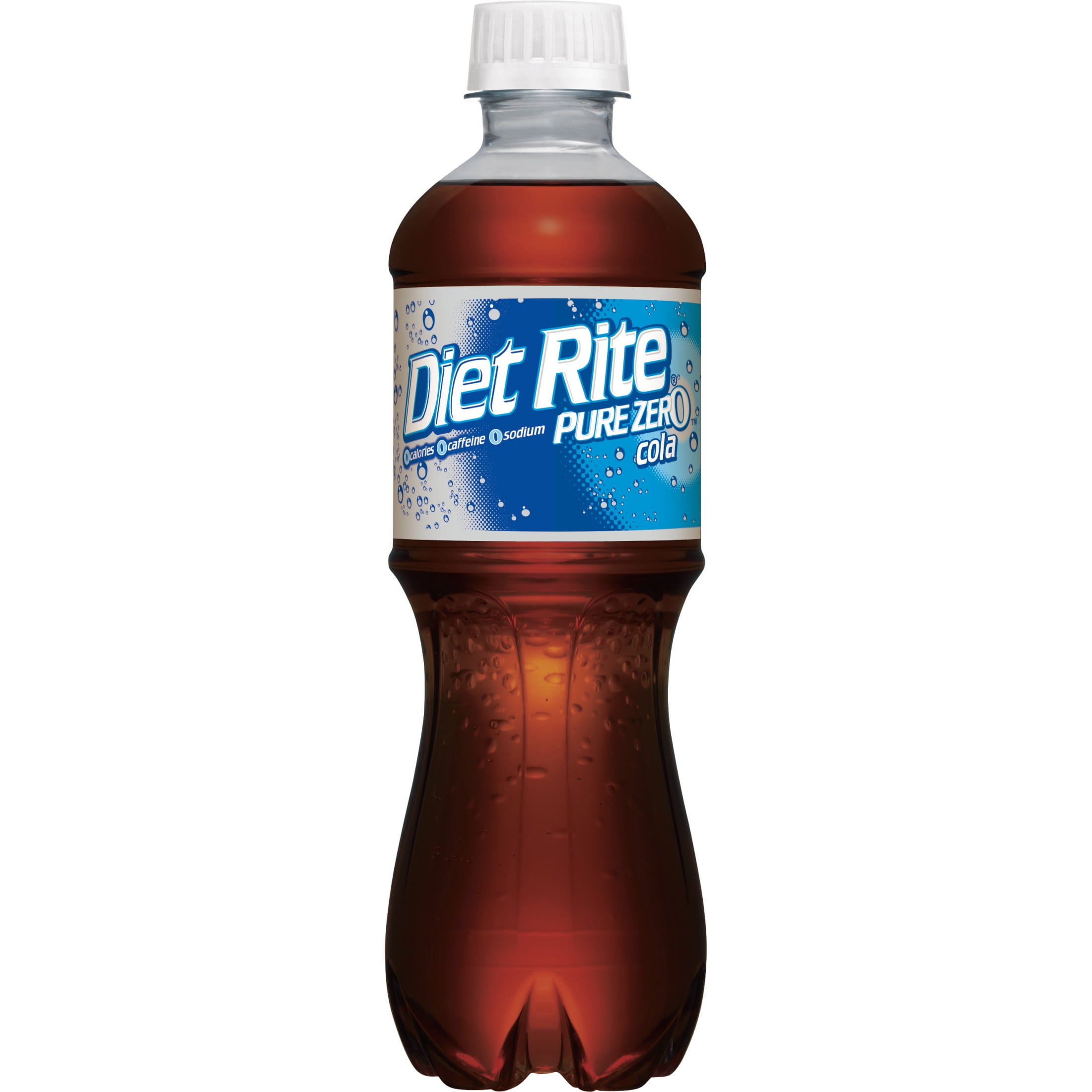 (3 pack) Diet Rite Caffeine Free Soda Pop, 16.9 fl oz, 6 Pack Bottles