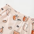 thumbnail image 6 of CAIXIA Girls Halloween Outfit Cartoon Printed Long Sleeve Top Bottom 2-Piece Warm Autumn Outfit, 6 of 8