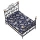 thumbnail image 1 of Muebles para casa de muñecas Cama doble, 1:12 Mini casa de muñecas Cama doble Mini casa de muñecas Cama de casa de muñecas de hierro en miniatura Durabilidad extendida, 1 of 14