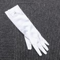 thumbnail image 3 of BESTYASH 1 Paire de Protège-Doigts en Satin pour Mariage Soirée Fête Blanc, 3 of 6