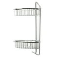 thumbnail image 4 of ALFI brand AB9532 Polished Chrome Corner Mounted Double Basket Shower Shelf Bathroom Accessory, 4 of 6
