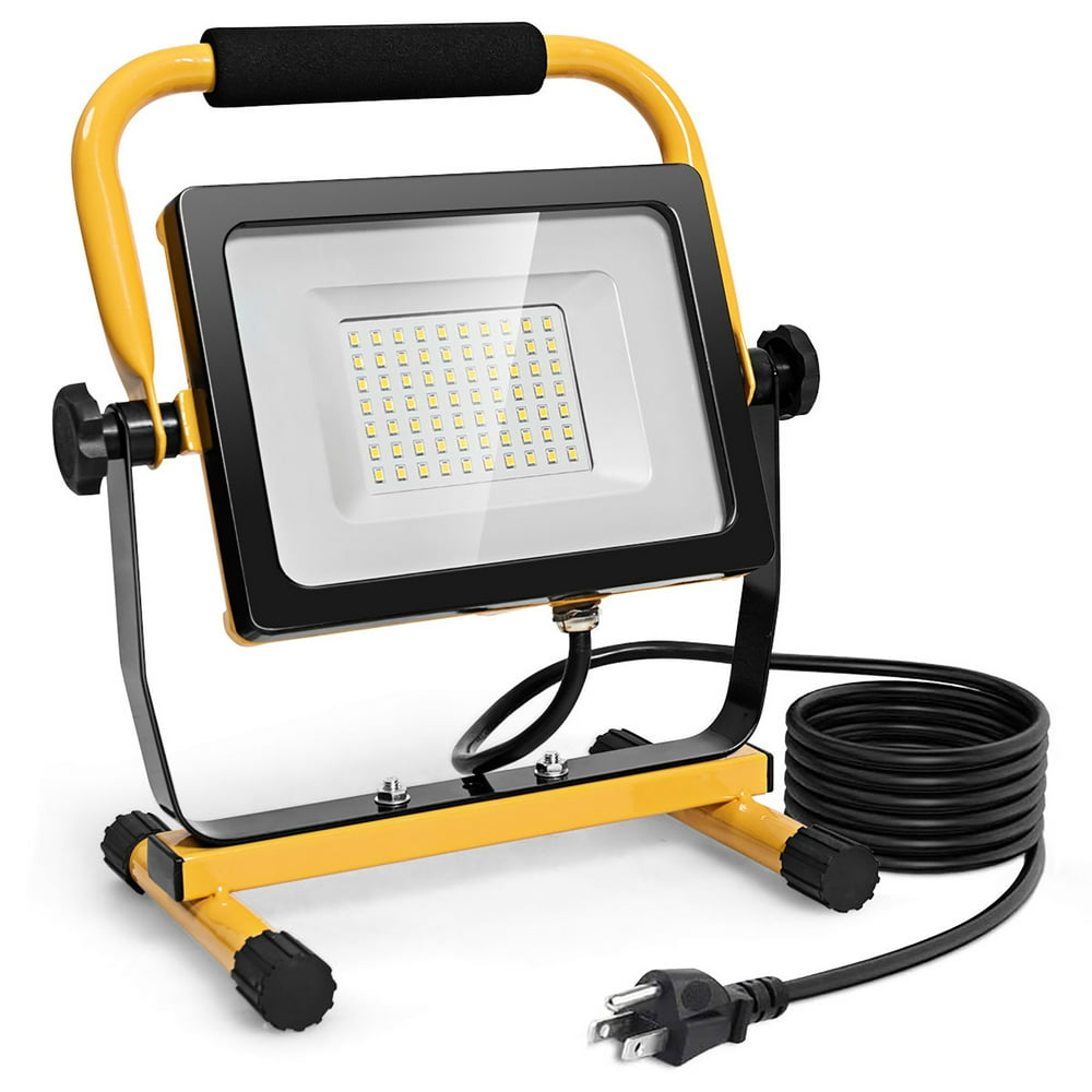 Costway 50W 5000lm LED Work Light Portable Outdoor Camping Job Site