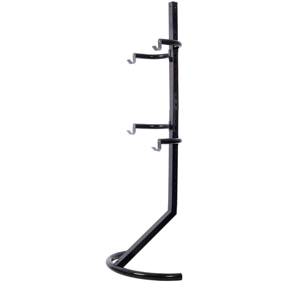 Upright Bike Stand, Indoor Bike Organizer, Floor Vertical Bicycle Holder, Adjustable Wall Mount Cycle Hanger for Road Mountain