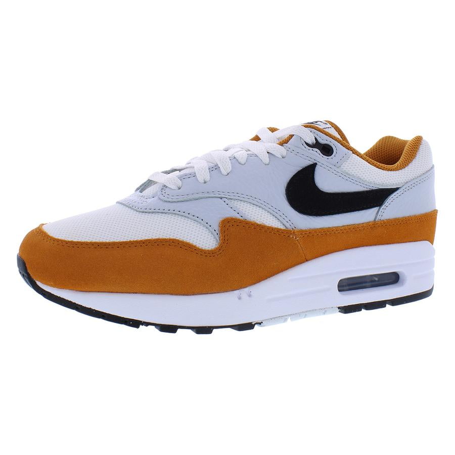 Nike Air Max 1 Mens Shoes Size 10.5, Color: White/Black/Monarch