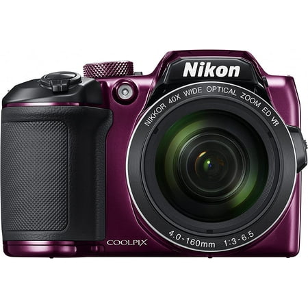 Nikon COOLPIX B500 16MP 40x Optical Zoom Digital Camera - (Plum) - (Imported)