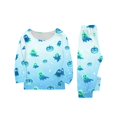 thumbnail image 3 of Matching Halloween Pajamas Set for Whole Family, Breathable Long Sleeve Halloween Family Pajamas with Ghost Pumpkin Print, Fun Family Halloween Pajama Set Party, 3 of 6