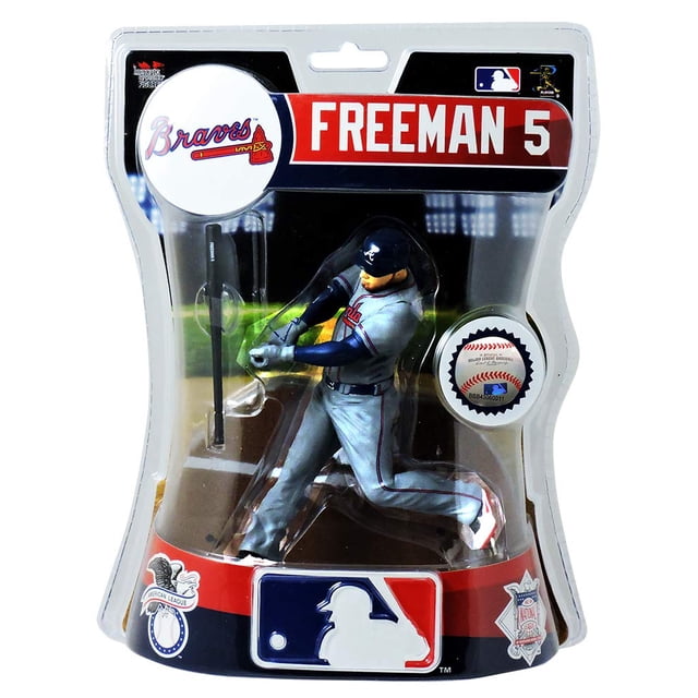 Figura de acción Imports Dragon MLB Atlanta Braves Freddie Freeman de 15 cm