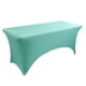 thumbnail image 1 of [6 pies] Funda para mesa de patio elástica rectangular, ajustada, lavable y resistente a las arrugas para eventos, bodas, banquetes y fiestas, 1 of 6