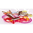 thumbnail image 4 of Ice Cream Piggy Bank, Mixed Yummy Desserts with Exotic Flowers and Flavors Summer Taste Tropical Theme, Ceramic Coin Bank Money Box for Cash Saving, 3.6" X 3.2", Multicolor, by Ambesonne, 4 of 4