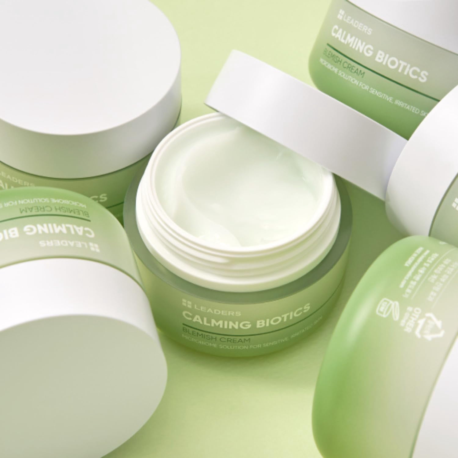 Leaders Calming Biotics Blemish Cream - For Sensitive Acne-Prone Skin, Hydrating, Soothing & Calming Formula to Strengthen Skin Health & Barrier, 50ml