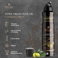 thumbnail image 2 of Oil Spray by GGA1 Atlas, Dual Function Oil Cooking Spray and Stream, 5.4 fl oz, 2 Pack, Extra Virgin, Non Stick, Cold Pressed, Polyphenol Rich, Organic Moroccan EVOO, Hydroxytyrosol, Keto, 2 of 3