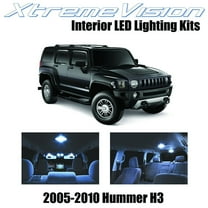 XtremeVision LED for Hummer H3 2005-2010 15 Pieces Cool White Premium Interior LED Kit Package installation