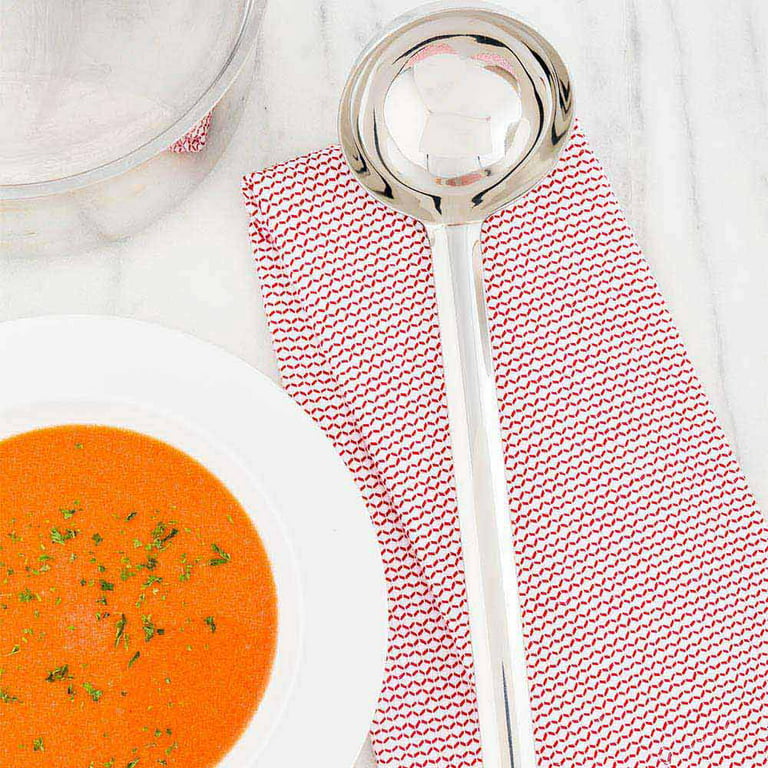 Met Lux 2 oz Stainless Steel Serving Ladle - One-Piece - 1 count box
