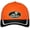 Safety Orange/Black, variant on Logo PATCH High Visibilty Hat, Safety Orange/Black