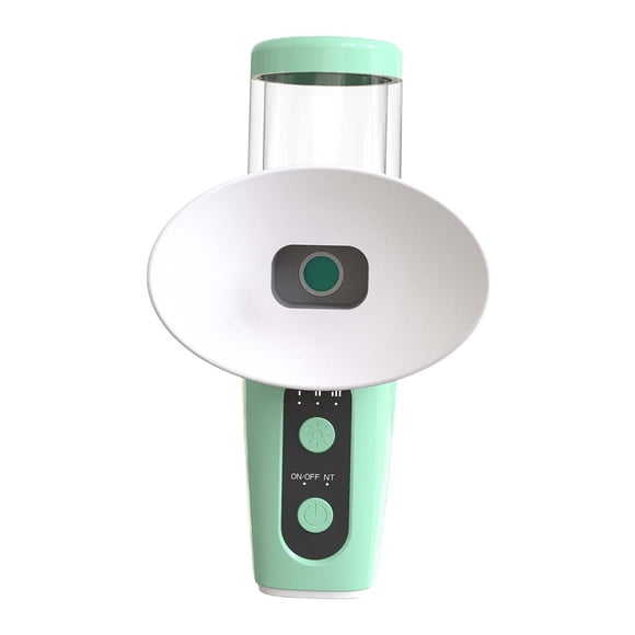 Rociador de niebla de ojos Yinane, Mini dispositivo de Herramientas recargables hidratantes para la cara, humidificador portátil, izador Facial Verde