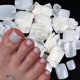 thumbnail image 2 of 100 piezas de uñas postizas artificiales WEIHJMXG cobertura completa cuadradas, 2 of 5