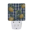 thumbnail image 5 of Yayeee LED Plug in Night Light for The Home with Auto Dusk to Dawn Light Sensors, 2 Pack, Cartoon Beige Lemon, 5 of 6